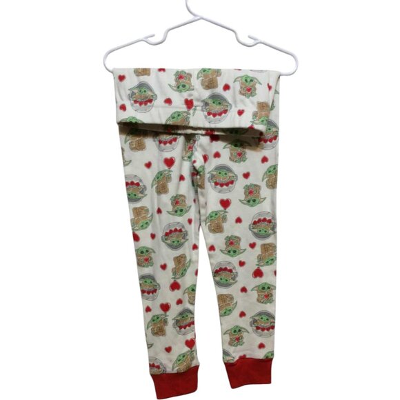 Yoda White 5T Pajama bottom sku7 - Picture 2 of 3